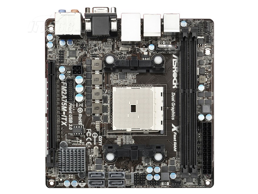 省钱好选择 5款超值fm2接口a75主板盘点